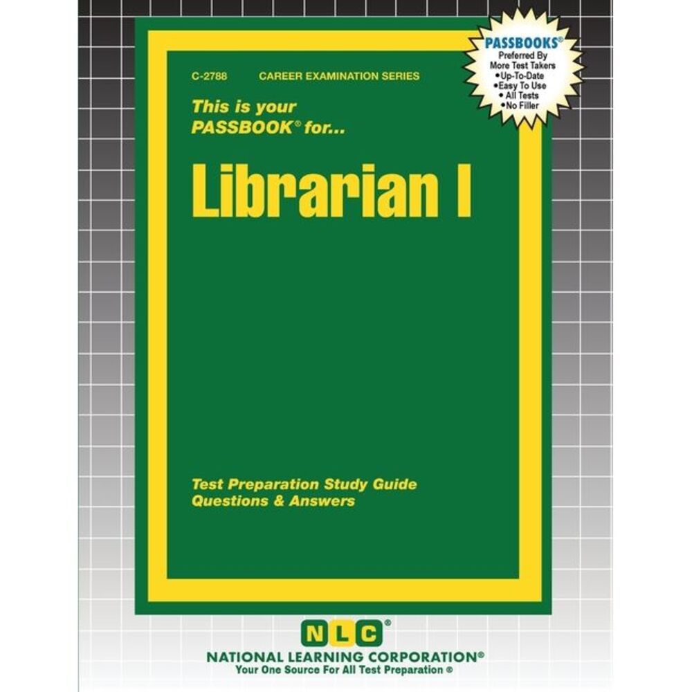 Librarian I -- Passbooks
